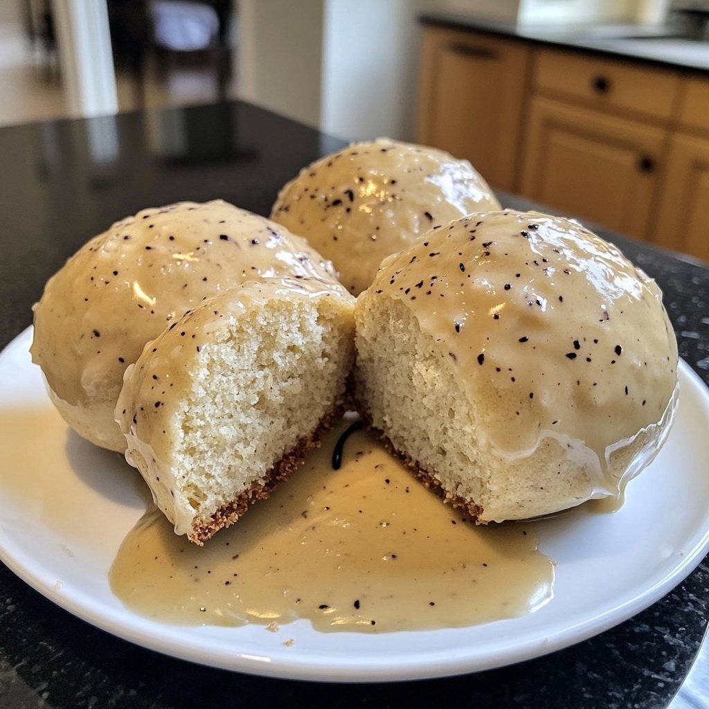 Protein Bällchen mit Vanille