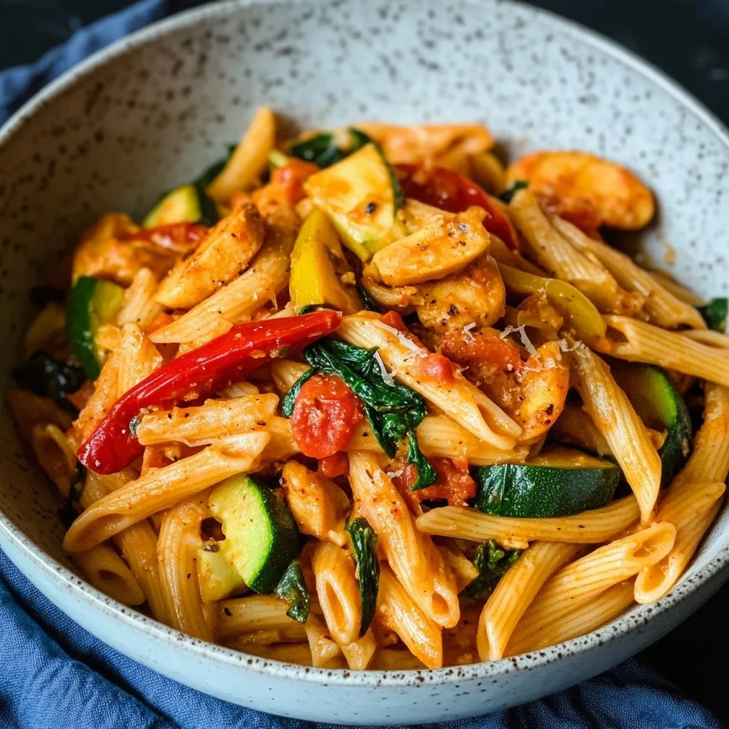 Pasta mit Gemüse – schnell & einfach