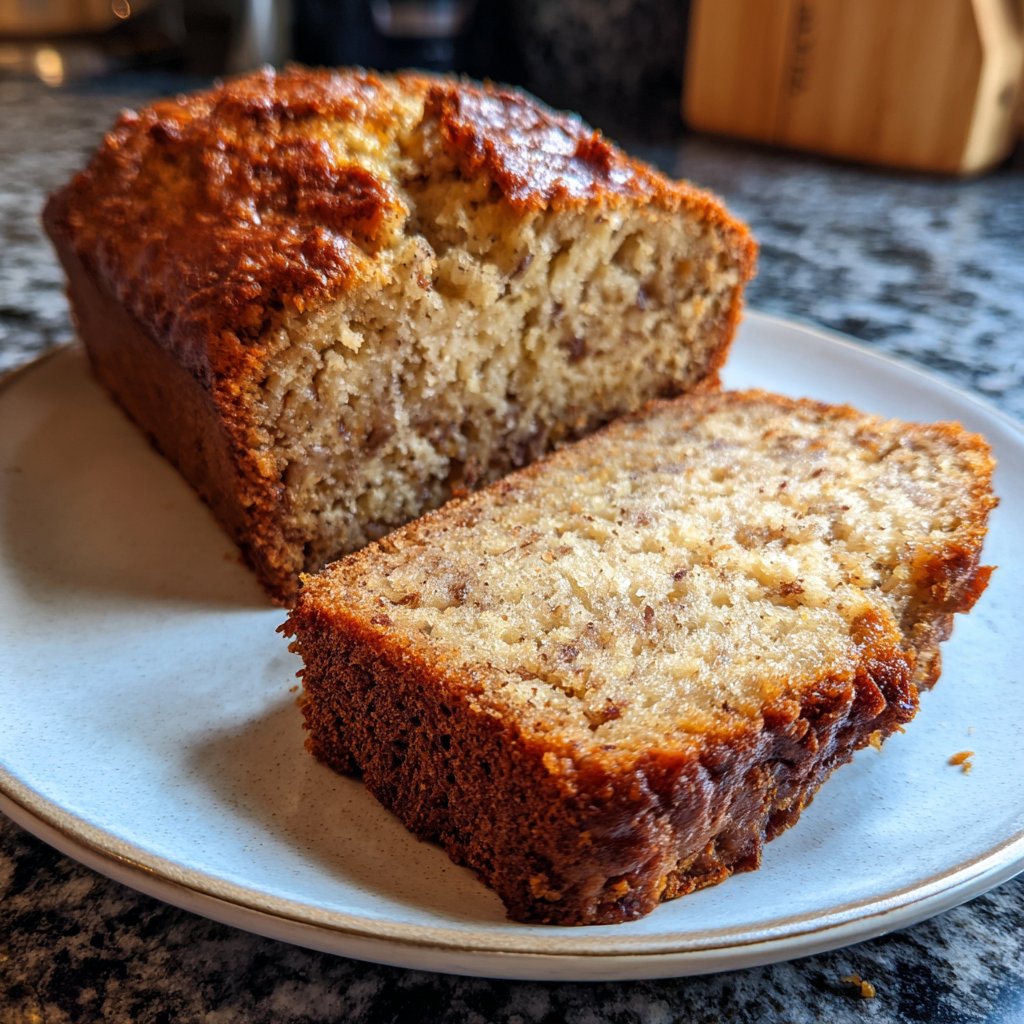 Bananenbrot ohne Mehl