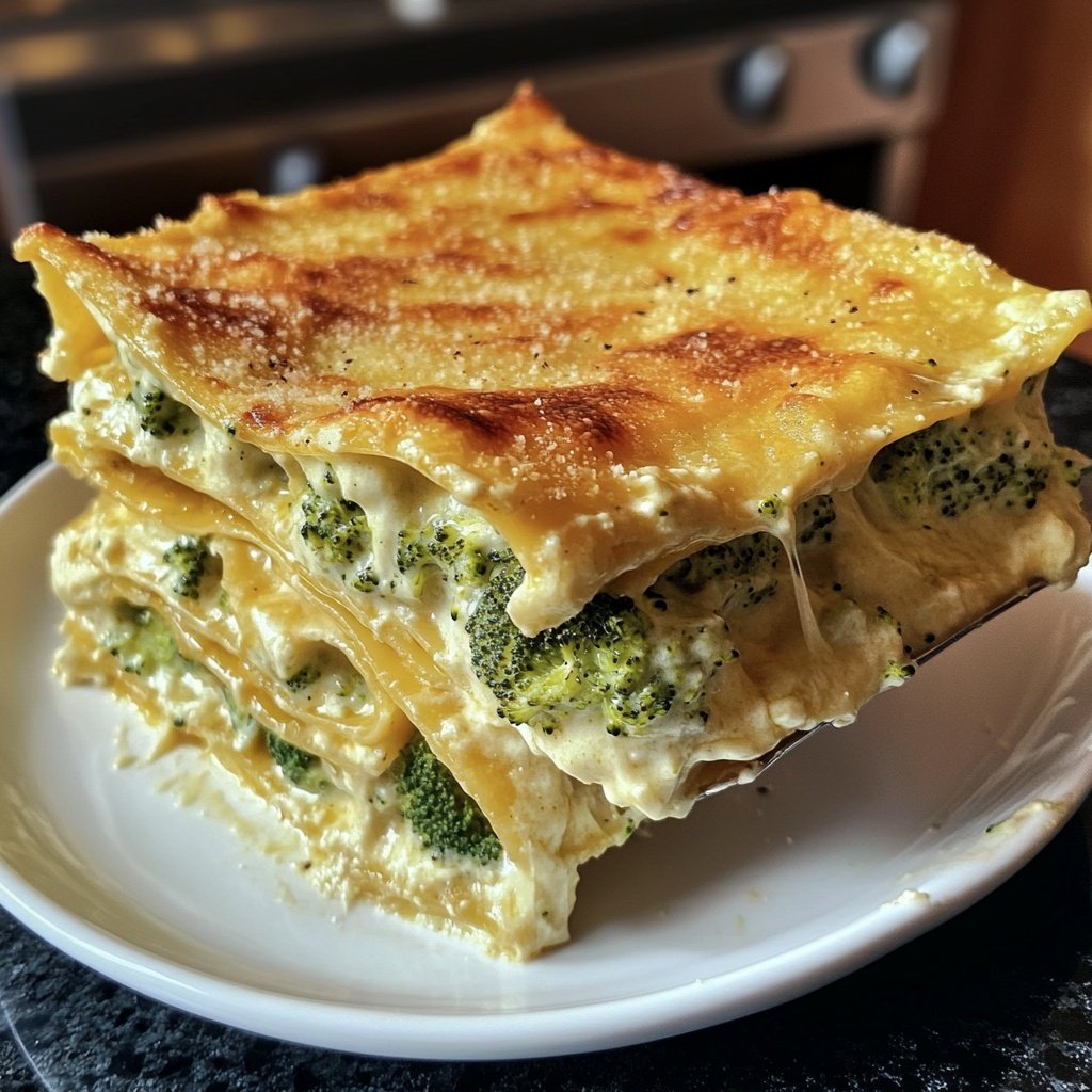 Lasagne mit Brokkoli