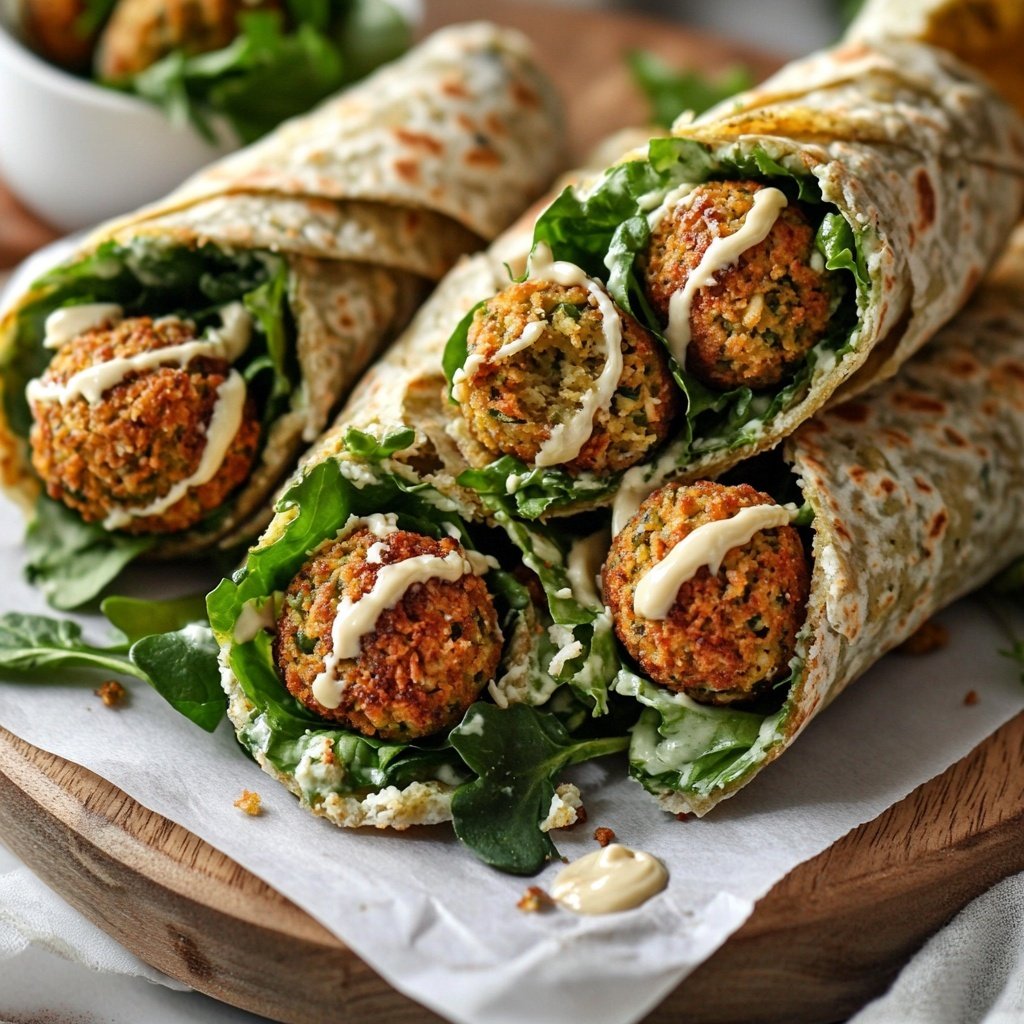 Wraps mit Falafel