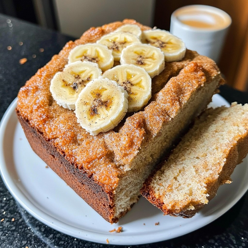Bananenbrot mit weicher Krume
