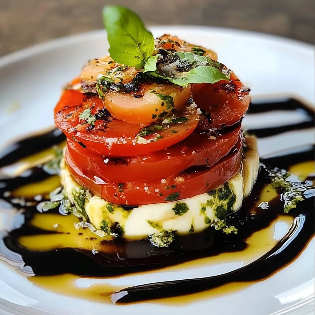 Gourmet-Caprese-Törtchen