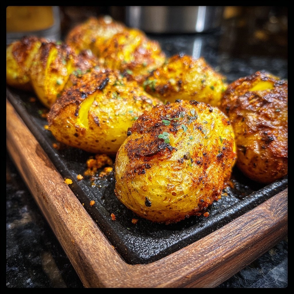 Grillkartoffeln Mit Paprikagewürz