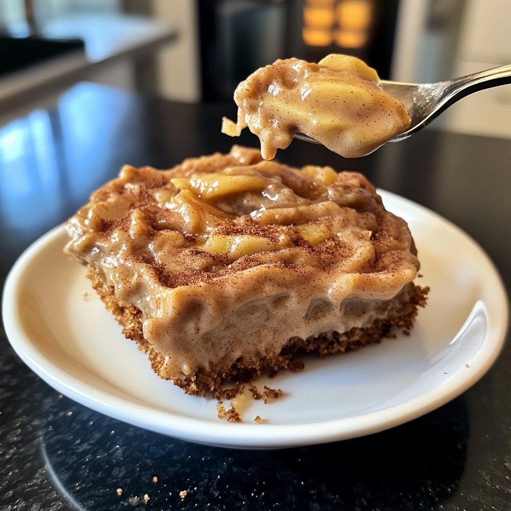 Cremige Zimtcreme mit Apfelmus