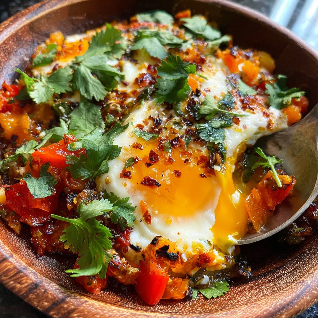 Shakshuka mit Zwiebeln