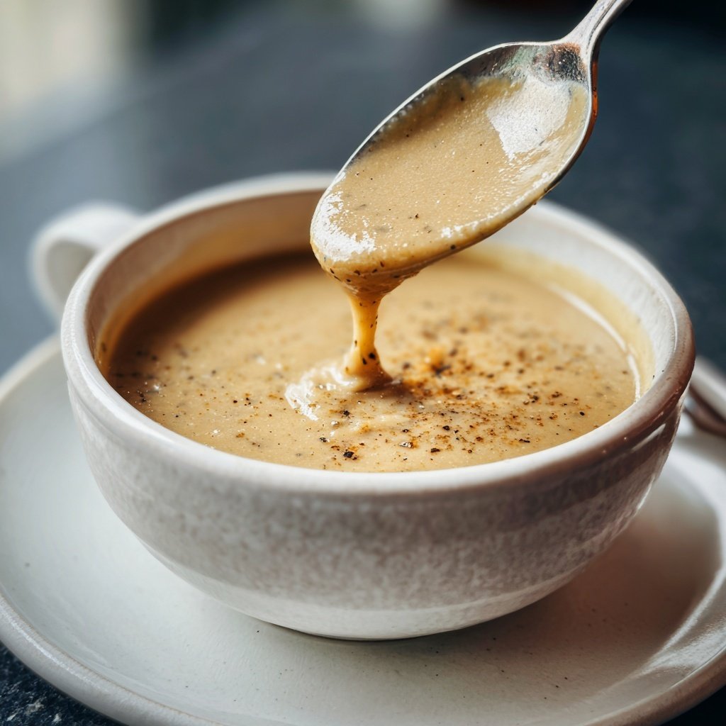 Cremige Blumenkohlsuppe mit Muskat