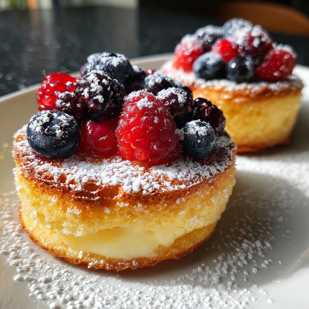 Mini-Törtchen mit Beeren
