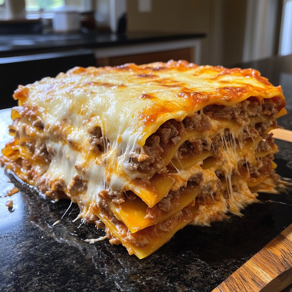 Hackfleisch Lasagne Pfanne