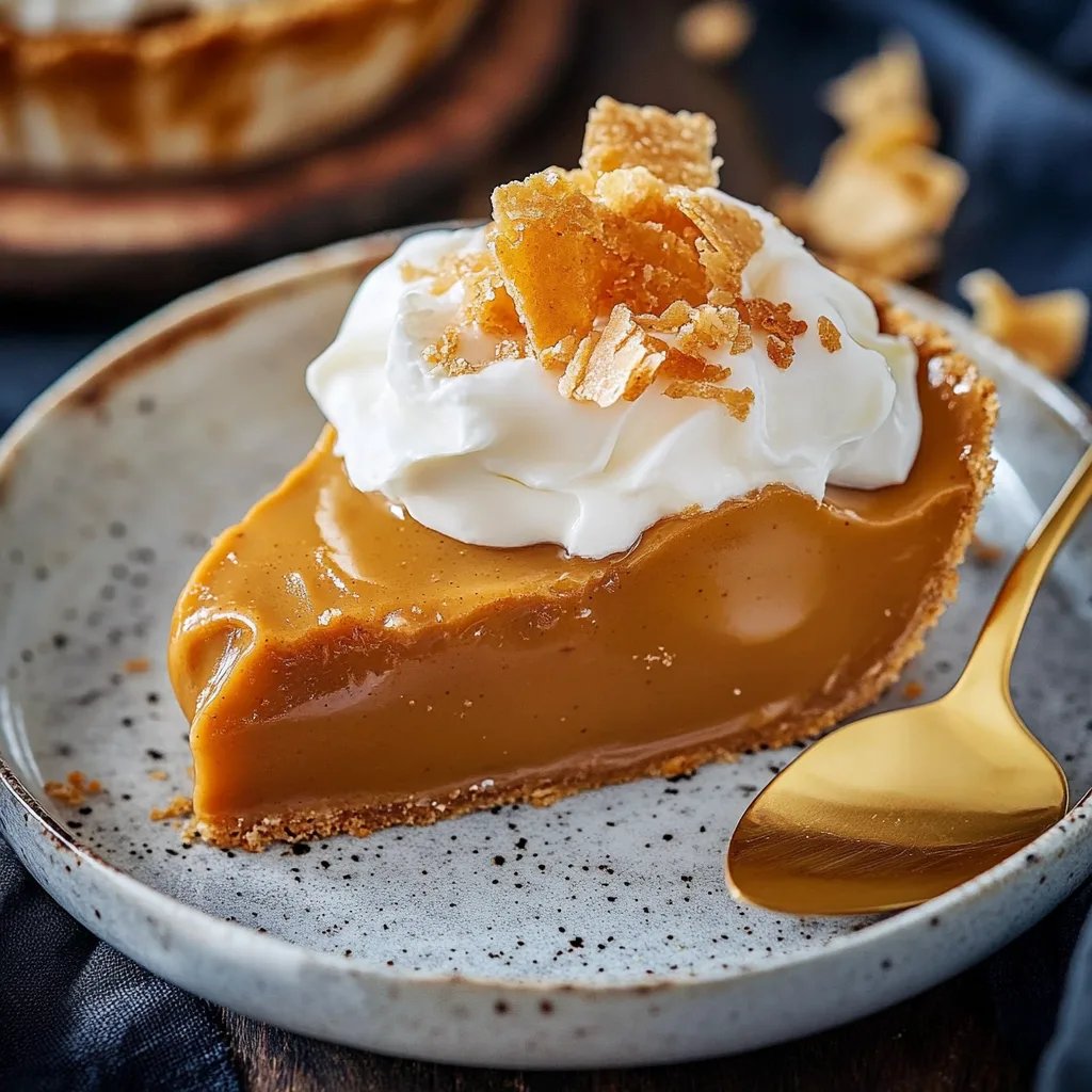 Gesalzene Butterscotch-Creme