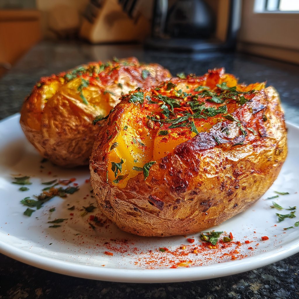 Ofenkartoffeln mit Paprika