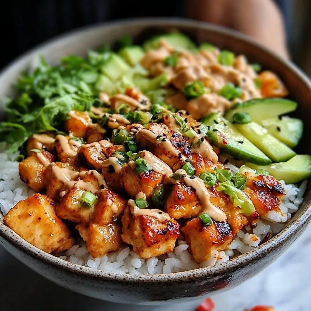 Bang Bang Chicken Bowl