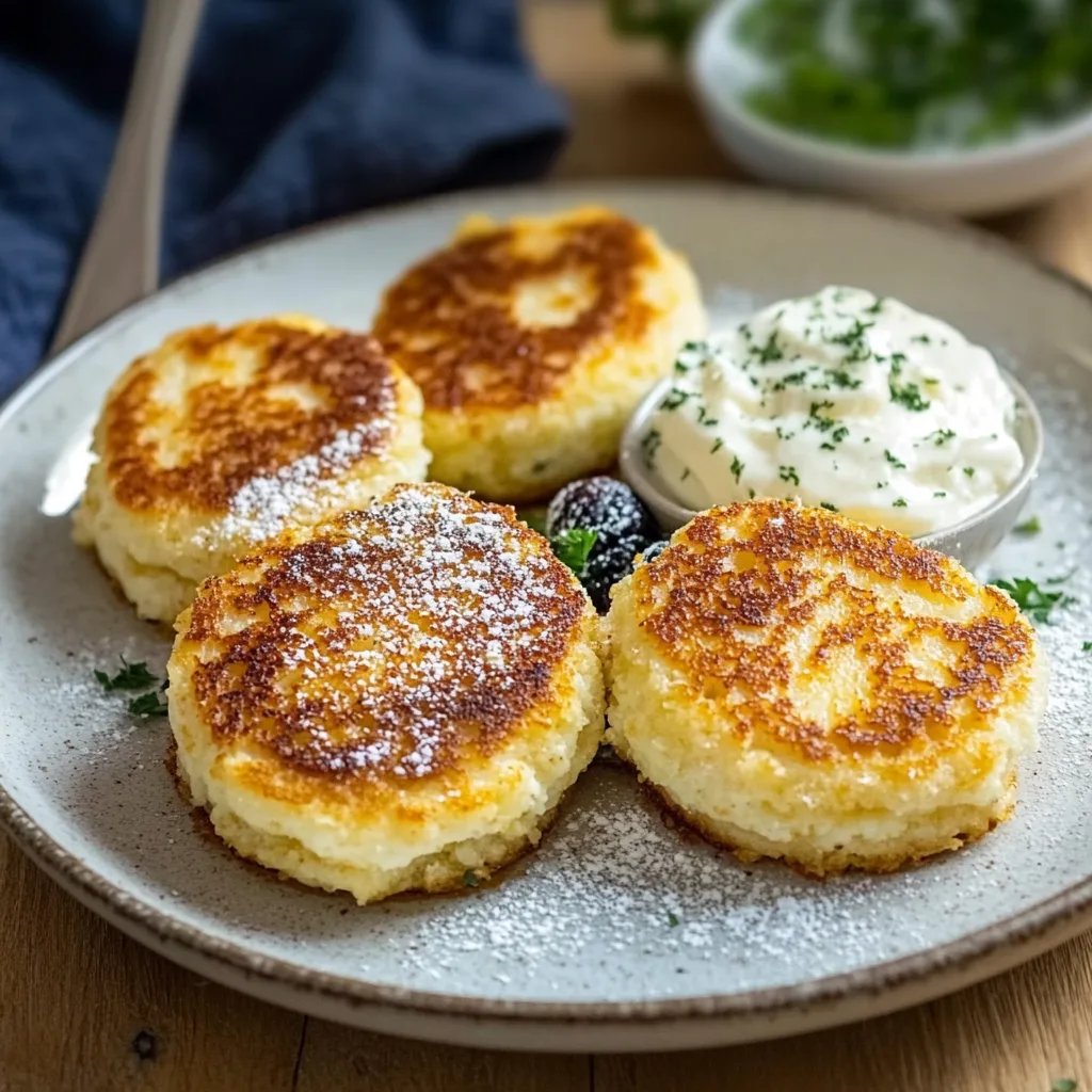 Quarkfrikadellen mit hohem Proteingehalt