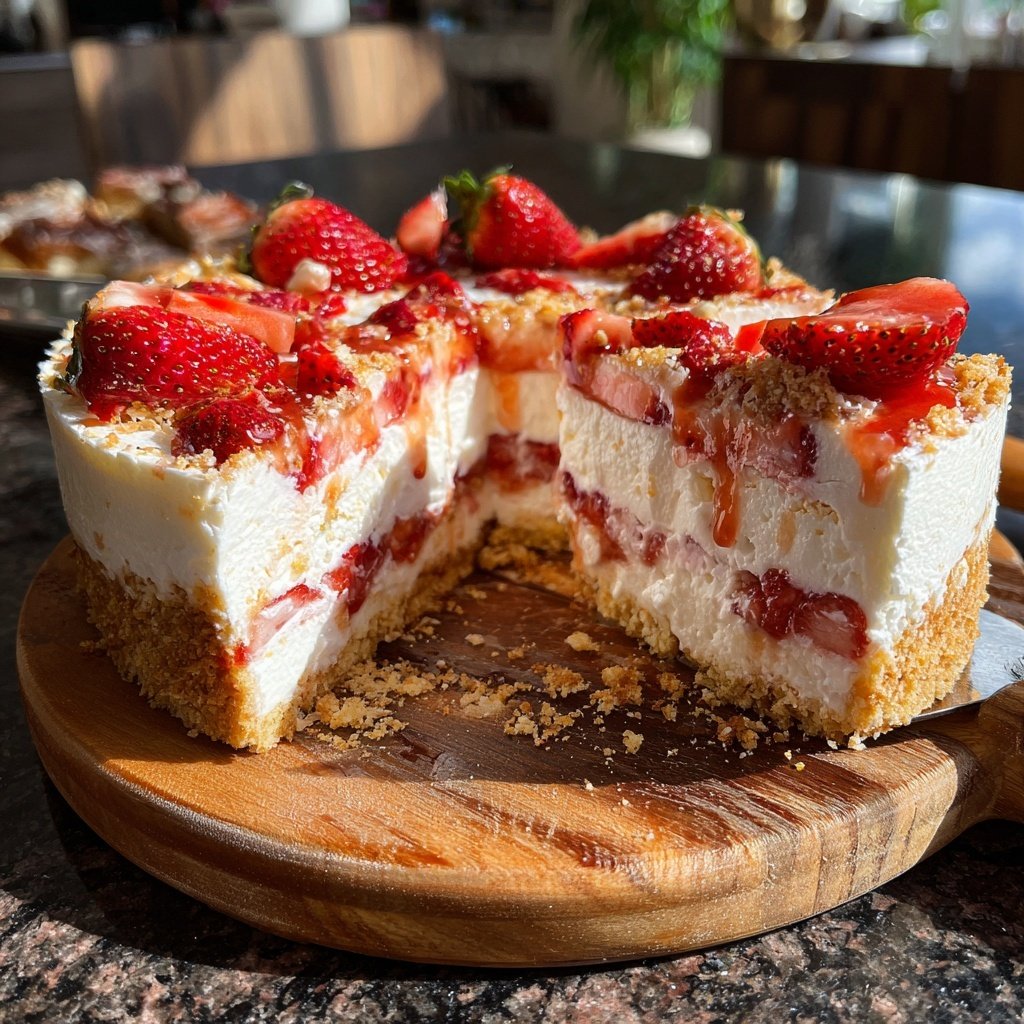 Erdbeer Quark Torte Ohne Backen