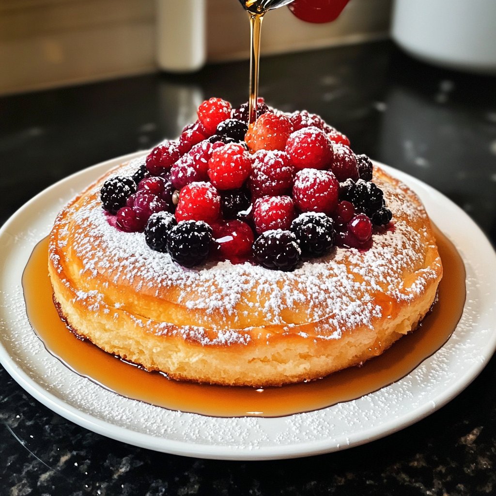 Pfannkuchen für die Familie