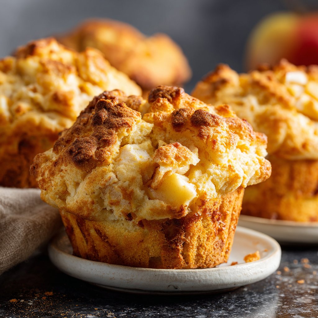 Apfelmuffins locker und aromatisch