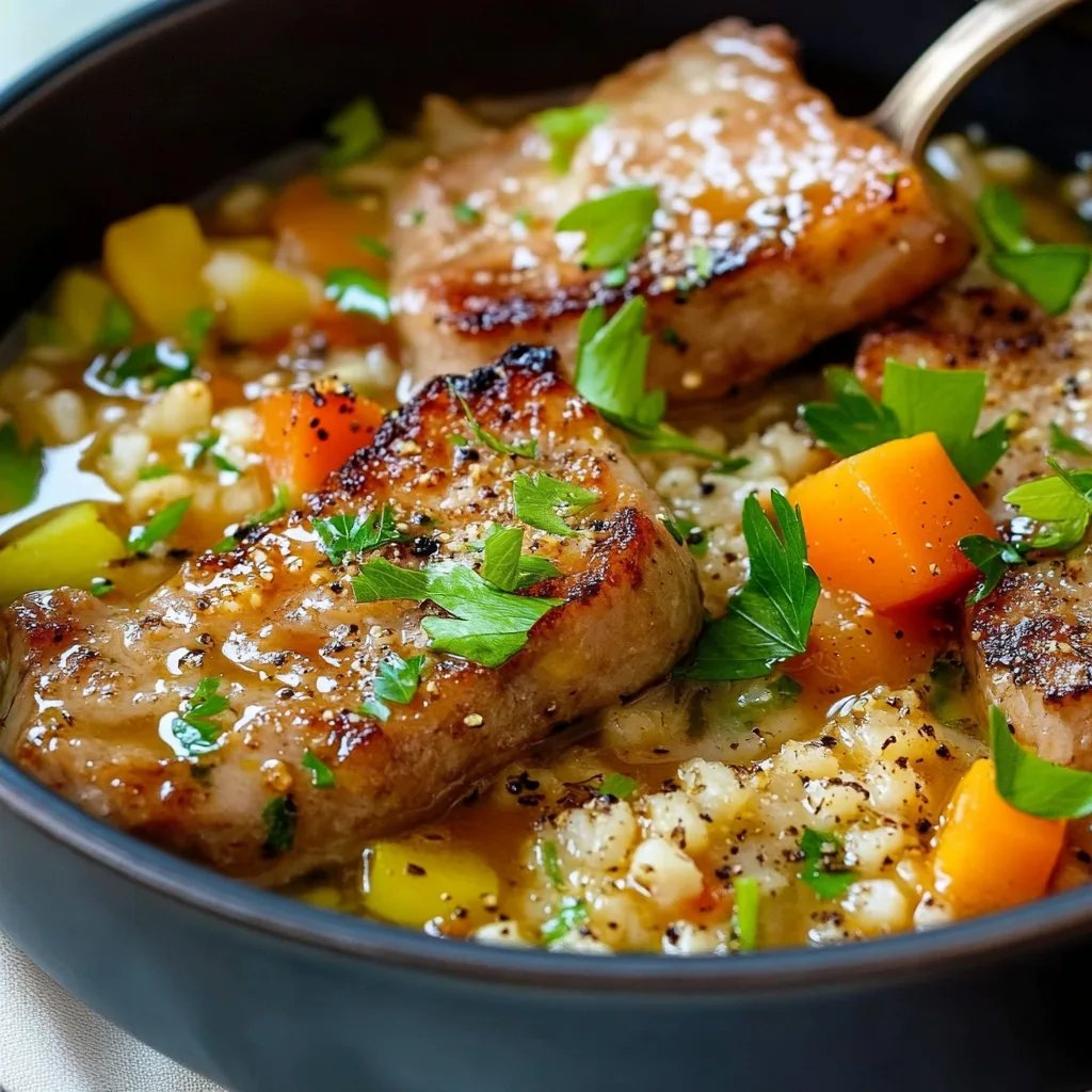 Graupeneintopf mit Steckrüben