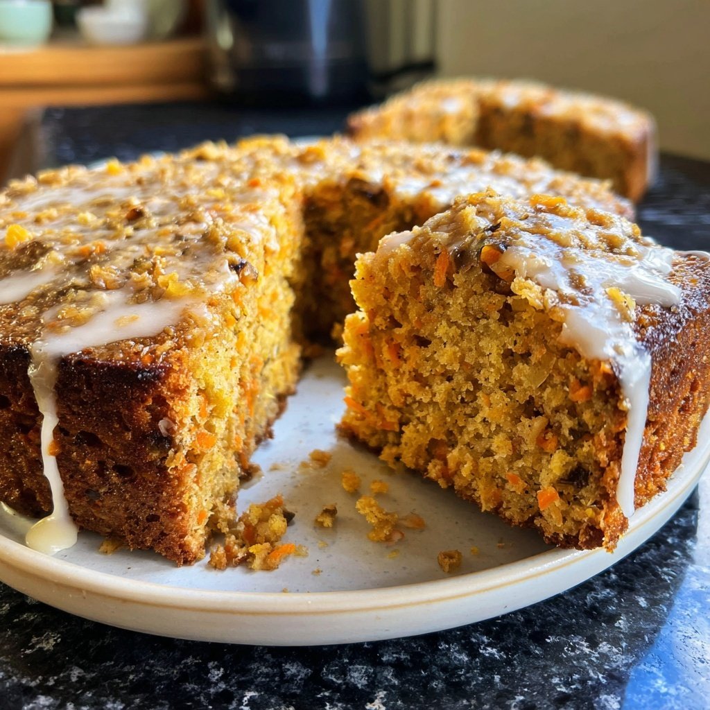 Karottenkuchen Mit Haferflocken